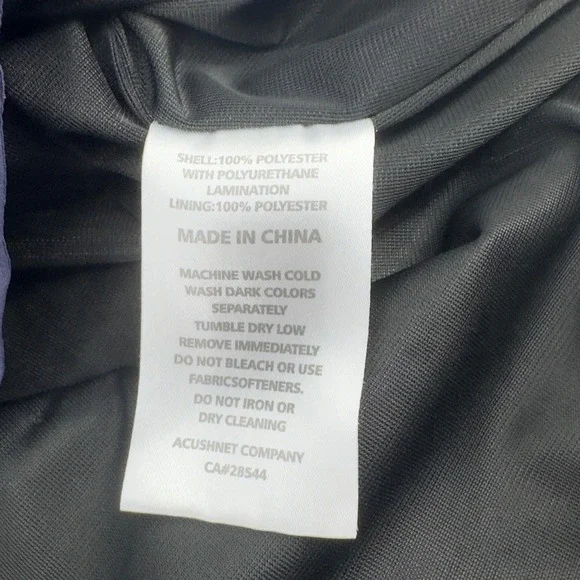 FootJoy DryJoys‎ Large Titleist Tour Waterproof Navy Blue Golf Pullover Jacket - Picture 6 of 8